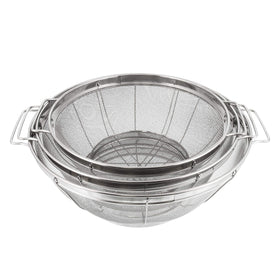 U.S. Kitchen Supply dishwasher-safe colanders for easy cleanup after cooking