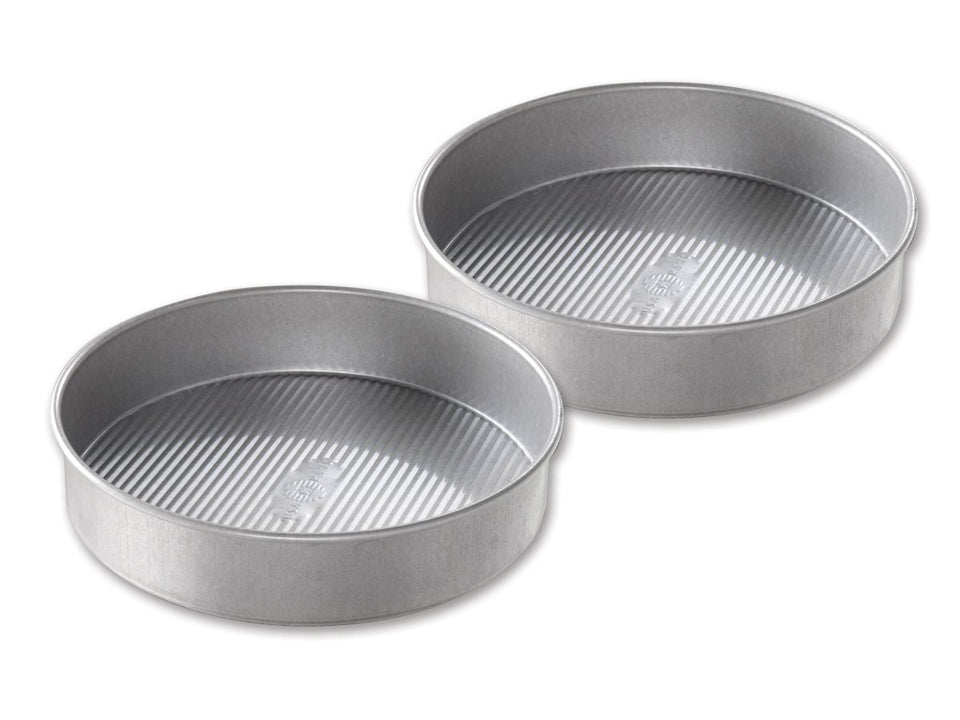 USA Pan 9-inch round cake pan with Americoat Plus for easy release