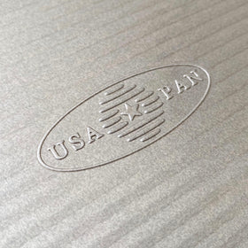 USA Pan aluminized steel construction offers strength and long-term durability.