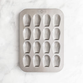 Madeleines release effortlessly from the USA Pan coated surface.