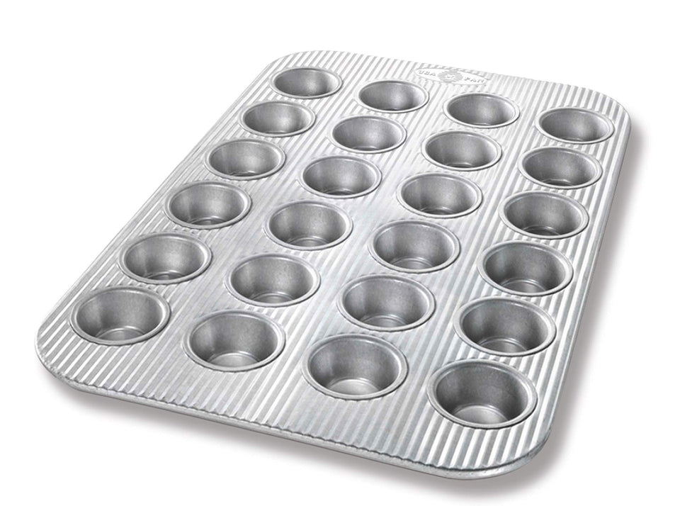 USA Pan mini muffin pan 24-cup with Americoat coating for easy release