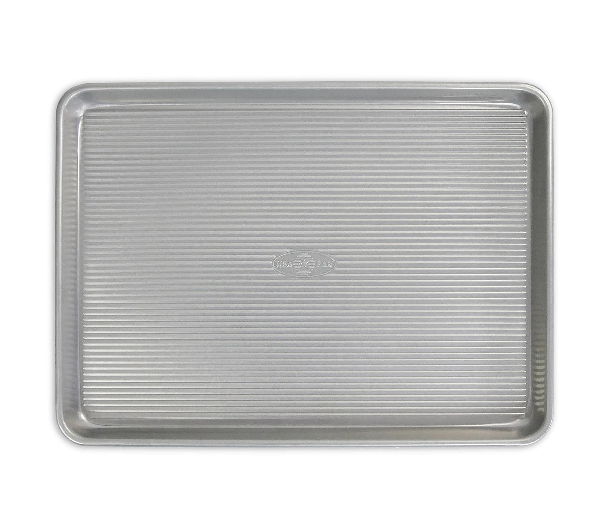 USA Pan nonstick half sheet pan enabling easy release of baked goods