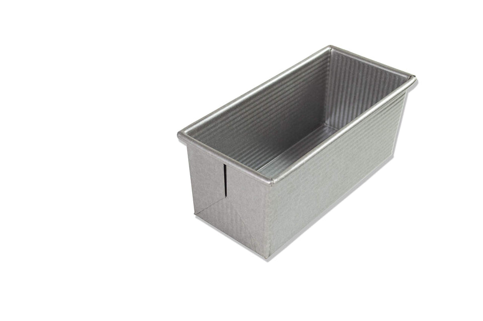 USA Pan Pullman loaf pan setup shows sturdy construction for even baking.