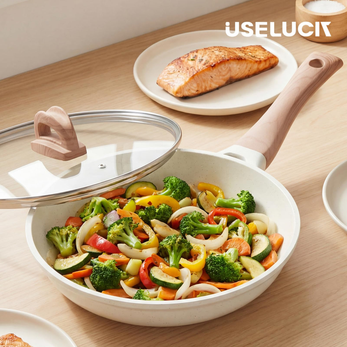 USELUCK easy-clean ceramic coating wipes clean with soap and water.