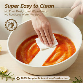 USELUCK induction-compatible base ensures even heating on all stoves