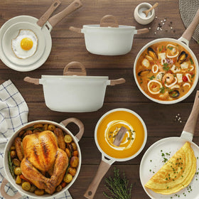 USELUCK silicone utensils and spoon rest for organized prep and serving
