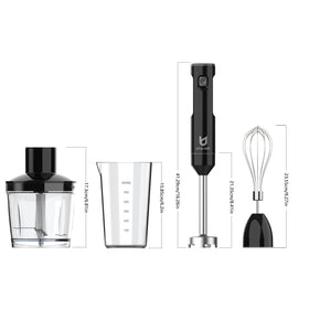 UTALENT 500ml chopper attachment for small batches
