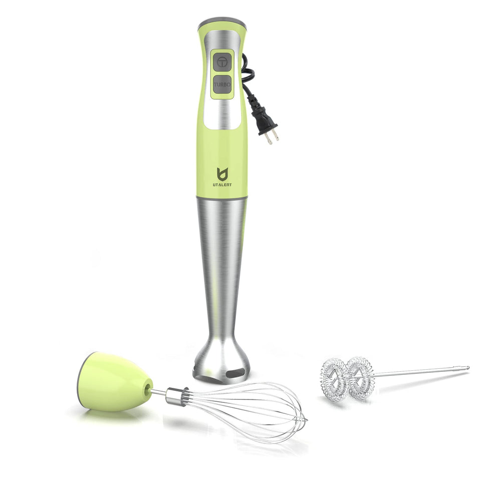 UTALENT immersion hand blender with attachments for soups and smoothies