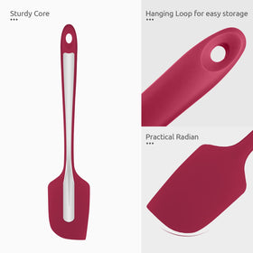 U-Taste 11.38-inch spatula length for wide bowls.
