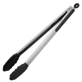 U-Taste 16-inch tongs full product shot for grilling convenience