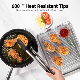 U-Taste 18/8 stainless steel handle close-up highlighting durability