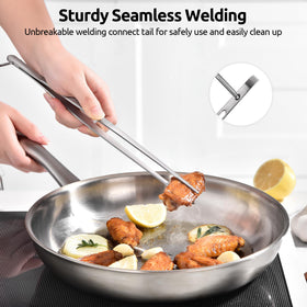 U-Taste 18-8 stainless steel resists rust and heat for everyday cooking.