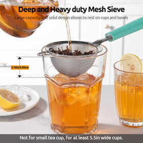 U-Taste 3.35‑inch diameter suitable for tea and spice tasks