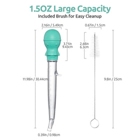 U-Taste Aqua Sky baster with stand keeps counters clean