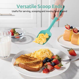 U-Taste balanced flex and stiffness for sturdy mixing and gentle scraping.