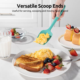 U-Taste dishwasher-safe silicone spatula for easy cleaning after cooking