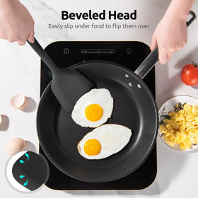 U-Taste dishwasher-safe silicone turner is easy to clean after meals