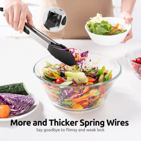 U-Taste ergonomic grip for comfortable use during long cooking sessions