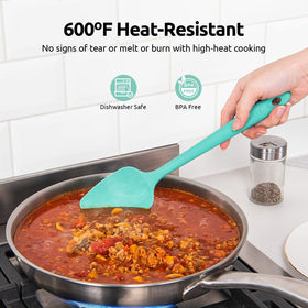 U-Taste food-grade nonstick silicone spatula ideal for nonstick pans