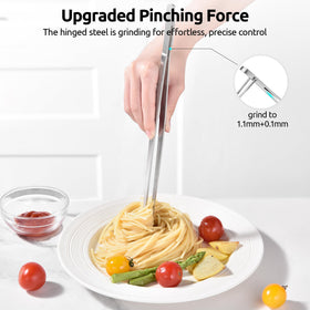 U-Taste non-slip grip texture keeps olives and small foods secure.