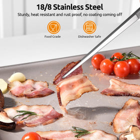 U-Taste seamless-welding join provides a durable, safe serving tool.