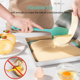 U-Taste silicone mini spatula for tight corners and jars.