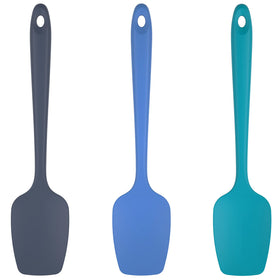 U-Taste silicone spoon spatula set in multicolor for versatile cooking tasks.