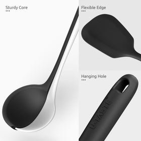 U-Taste utensils are gentle on non-stick surfaces while cooking