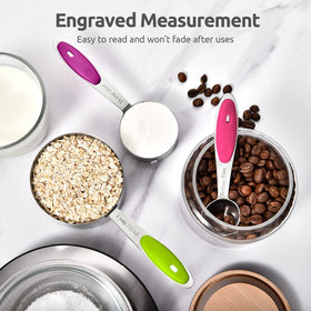 U-Taste thickened handles prevent bending during busy baking sessions.