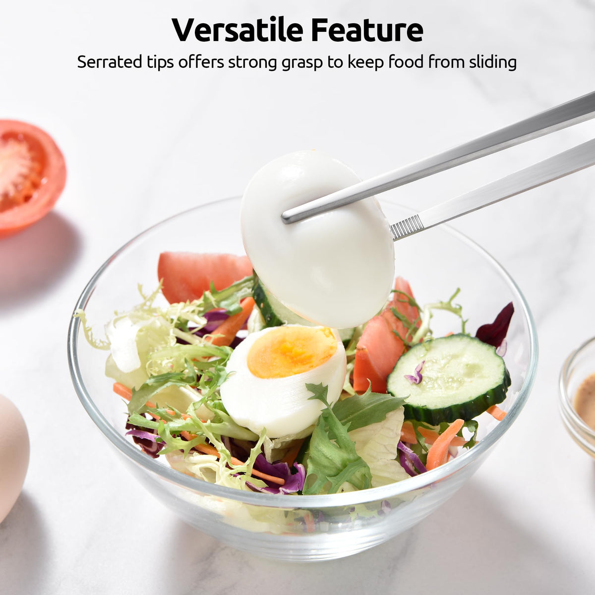 U-Taste three-size collection covers frying, pasta handling, and plating tasks.