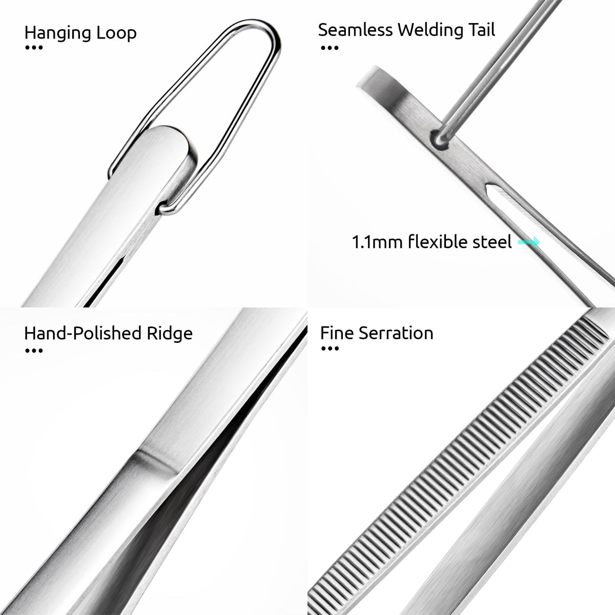 U-Taste upgraded pinching force enables delicate control with less effort.
