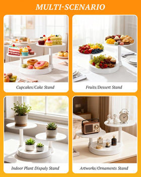 Uten 3 tier cupcake stand wedding table setting looks elegant for events