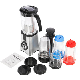 Uten high-torque motor delivers rapid blends, handling frozen fruit and ice with ease.