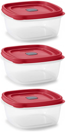 Utensilux Rubber Maid bundle with Easy Find Lids helps organized storage