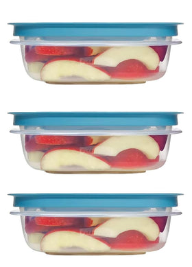 Utensilux Flex & Seal 3-Cup bundle with leak proof lids for fresh meals