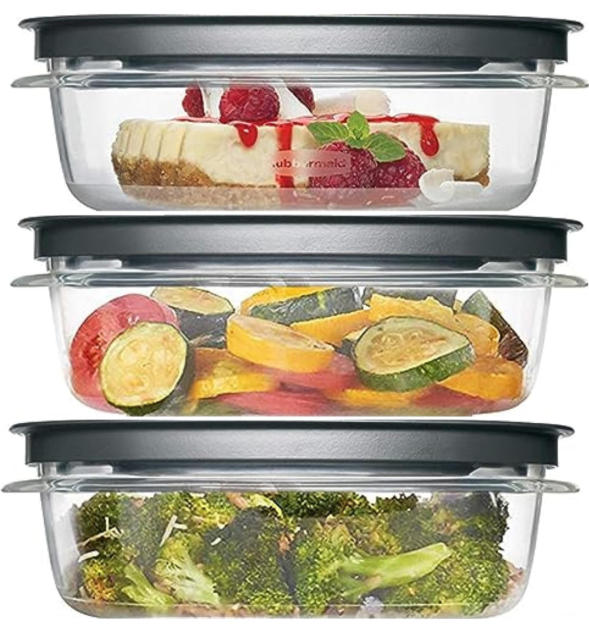 Utensilux Rubbermaid Premier 3Cup container keeps leftovers fresh and organized.