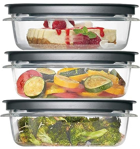 Utensilux Rubbermaid Premier 3Cup container keeps leftovers fresh and organized.