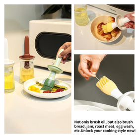 Uteynee-heat-resistant-brush-250c handles high-heat grilling and frying.