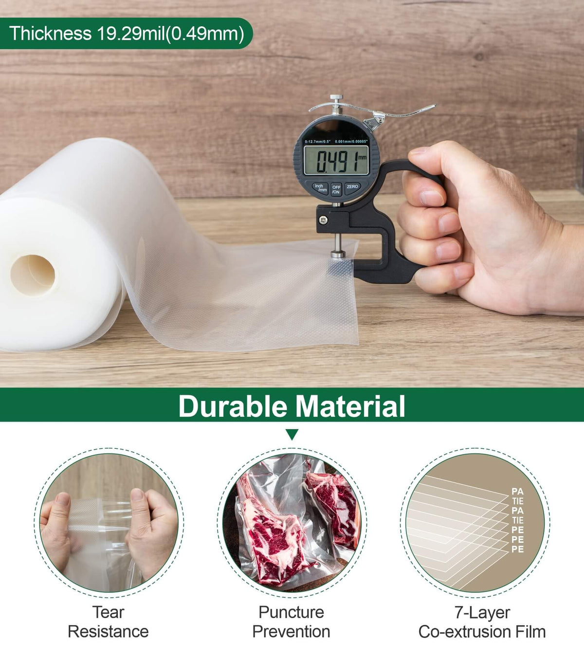 UTILIMATES design supports extended freshness up to 3-6x under typical storage conditions.