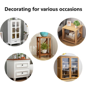 Utobanh nightstand cover provides elegant protection for everyday furniture.