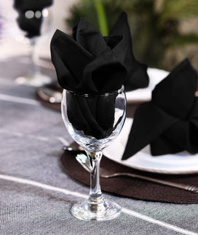 Utopia Home cloth napkins easy care line-dry for quick setup