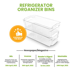 Utopia Home kitchen counter storage bin reduces clutter and improves flow