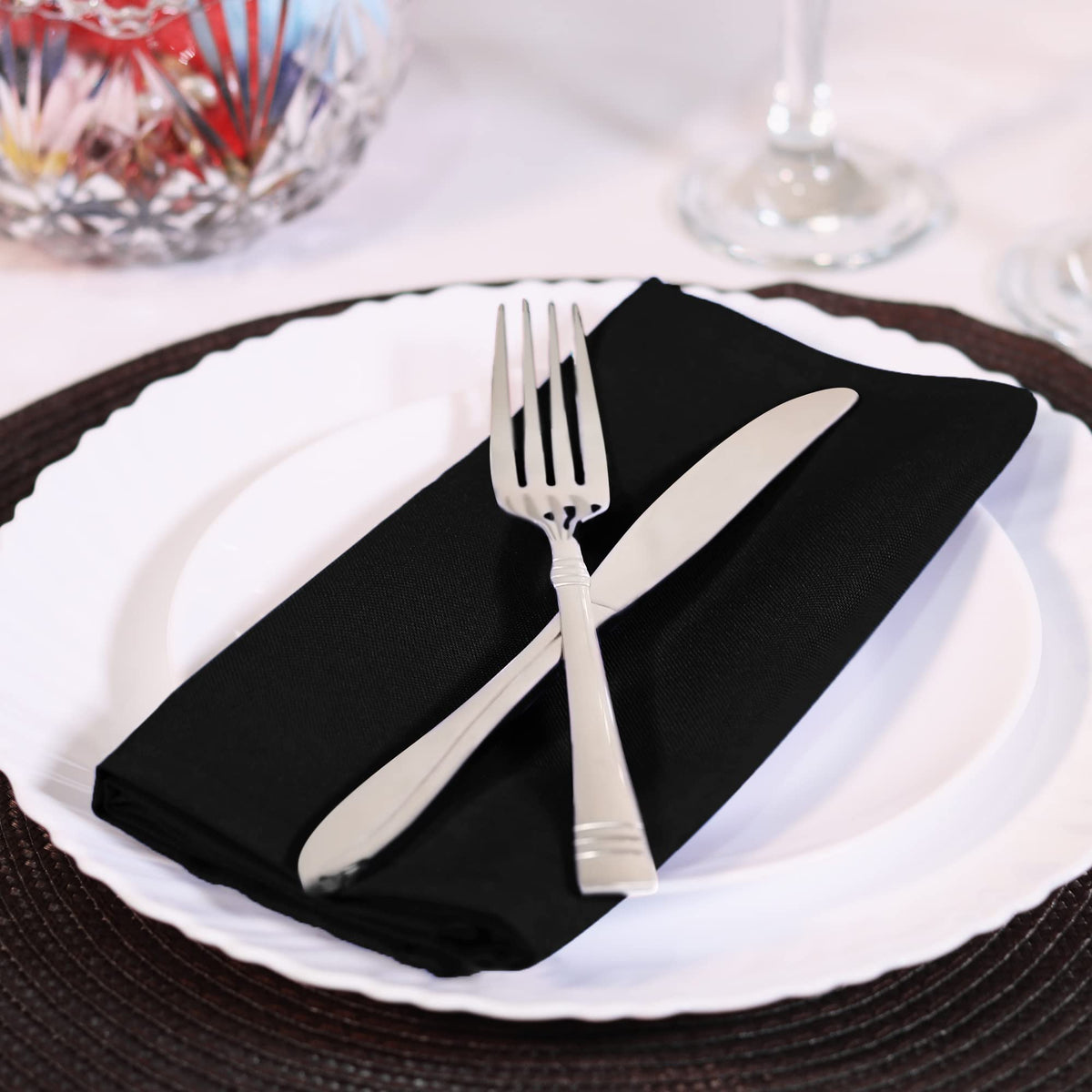 Utopia Home 17x17 napkins perfect for wedding banquets and hotel dining