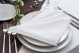Utopia Home party-ready napkins for festive dining setups at events.