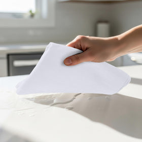 Utopia Kitchen 100% cotton weave highlighting soft, quick-drying fabric