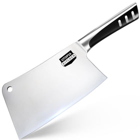 Utopia Kitchen 7-inch cleaver knife in stainless steel suitable for versatile chopping