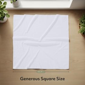 Utopia Kitchen absorbent flour sack towel close-up showing absorbency