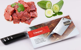 Durable stainless steel blade designed for tough, reliable performance