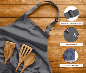 Utopia Kitchen durable edges and reinforced stitching for long-lasting use.