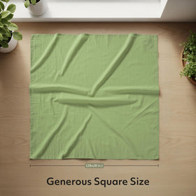 Utopia Kitchen flour sack towel close-up shows cotton weave and soft texture